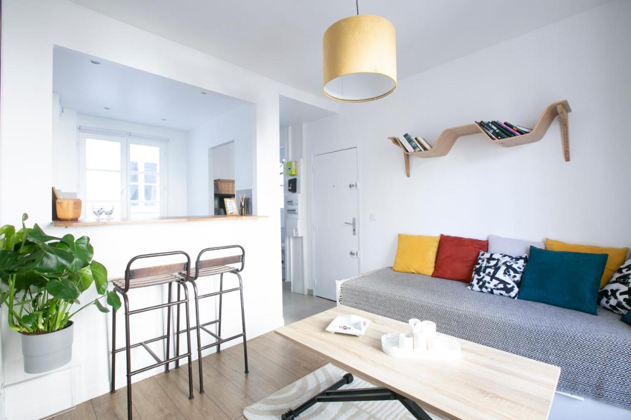 פריז Charming 1 Bedroom Marais Hideaway - Fb17A מראה חיצוני תמונה